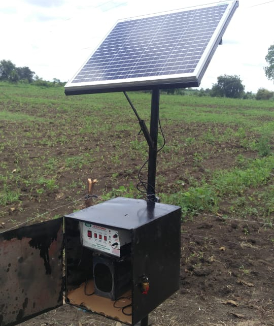 Solar border fencing